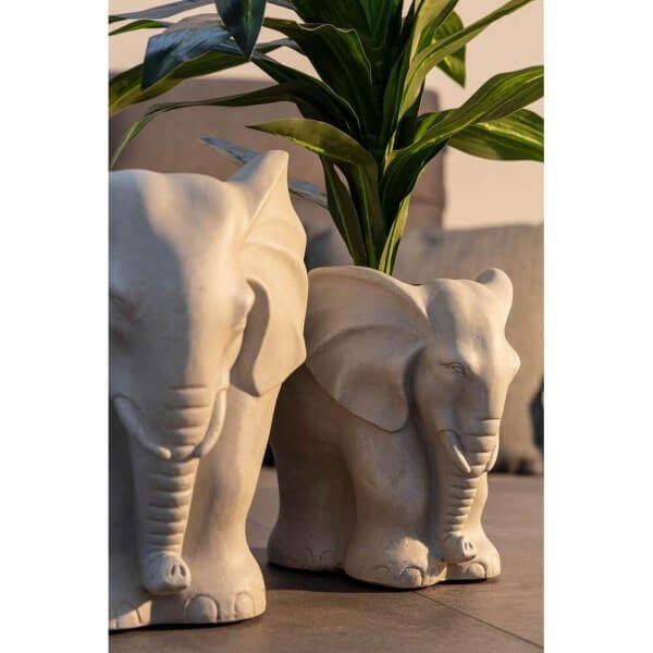 Vaso da giardino elefante taglia L (2 Pezzi) – KOVAR