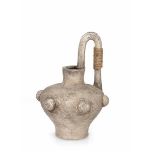 Vaso tondo beige H50 - TRAKTYNE