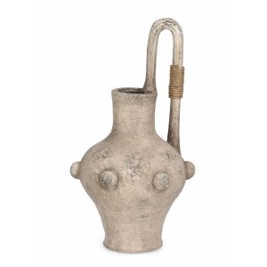 Vaso tondo beige H74 - TRAKTYNE