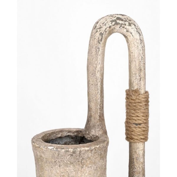 Vaso tondo beige H74 – TRAKTYNE