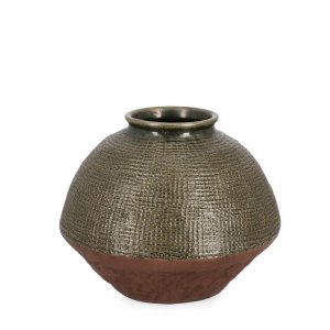 Vaso terracotta verde D47 - ASTERION