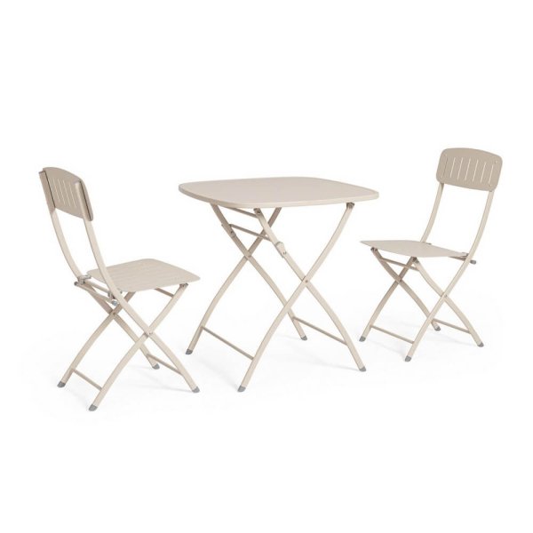Set bistrot tavolino con sedie da terrazzo - ZAM