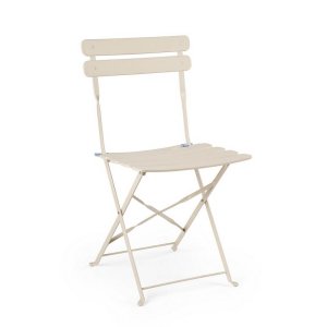 Sedia pieghevole champagne (2 Pezzi) - LAZIEL