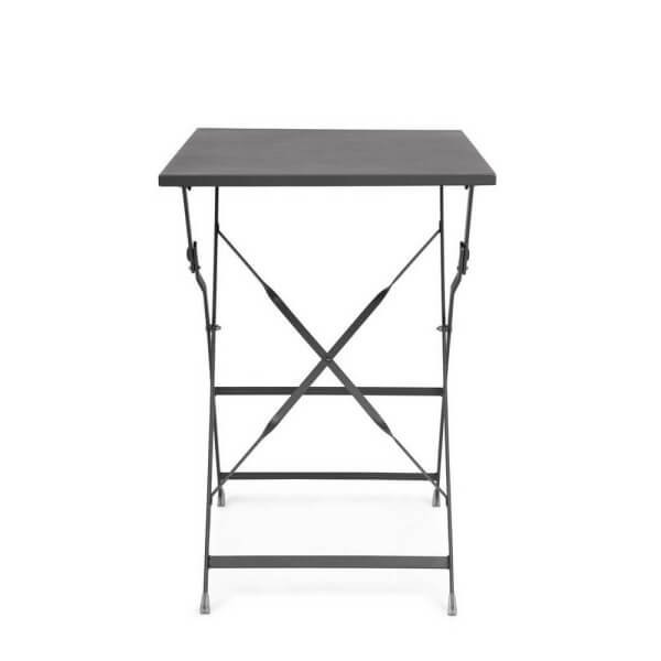Tavolo pieghevole rettangolare 50×70 antracite – LAZIEL