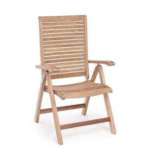 Poltrona da giardino Reclinabile in legno - CHARMING