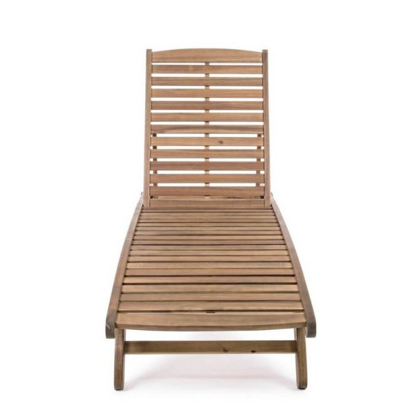 Lettino da Giardino in Legno con ruote – SERENITY