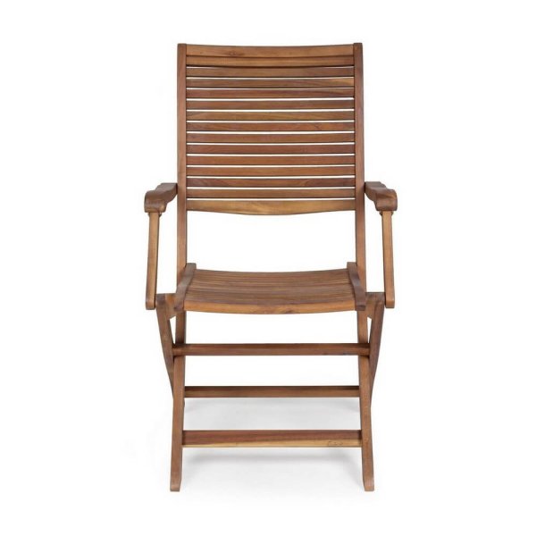 Sedia da giardino in legno con Braccioli (2 Pezzi) – SERENITY