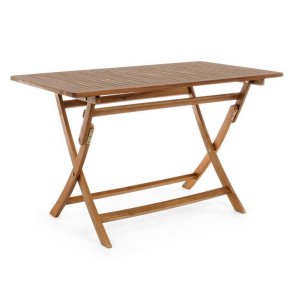Tavolo rettangolare da esterno in legno 70X120 - SERENITY