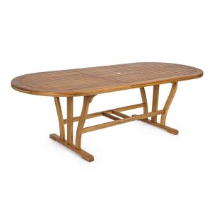 Tavolo Ovale Allungabile in legno 180-240X100 - SERENITY
