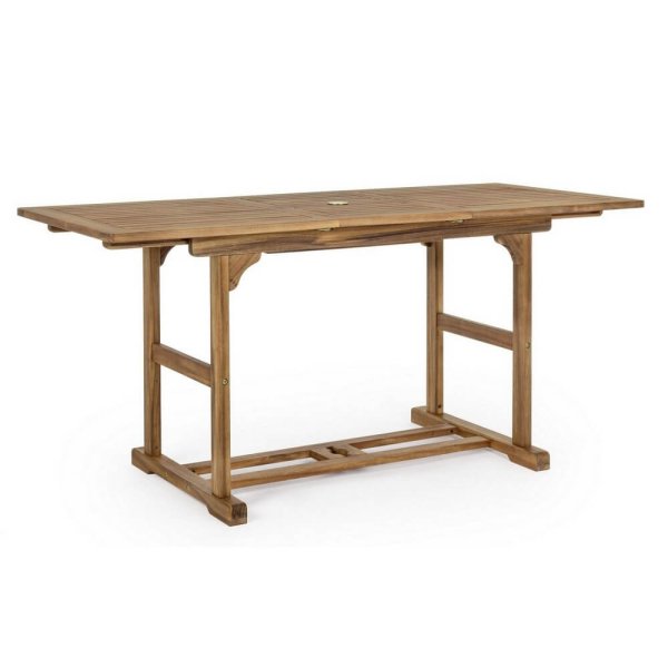 Tavolo da giardino Allungabile in legno 120-160X70 - SERENITY