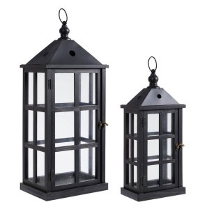 Set 2 Lanterna nera (2 Pezzi) - YUKI
