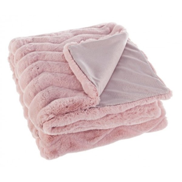 Plaid Rosa 120X150 - FAISAL