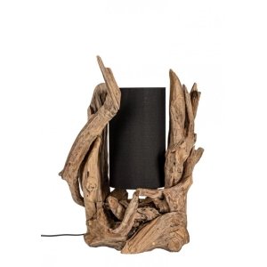 Lampada da Tavolo di design in legno di Teak - ANANYA