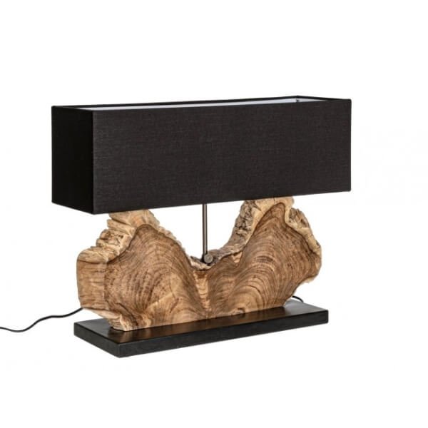 Lampada da Tavolo di design in legno di Teak - ANANYA