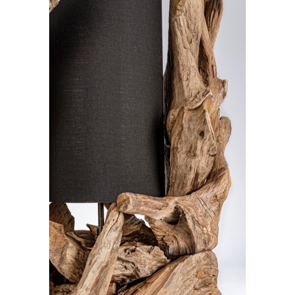 Lampada da Tavolo di design in legno di Teak – ANANYA