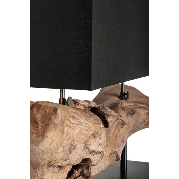 Lampada da Tavolo di design in legno di Teak – ANANYA