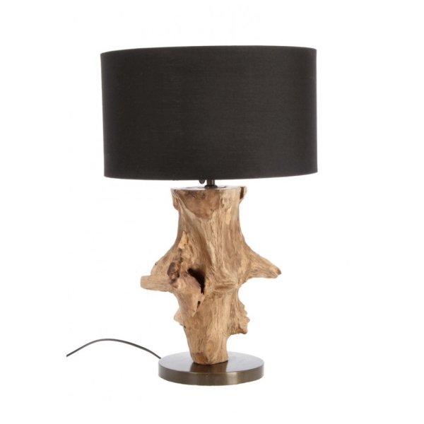Lampada da Tavolo di design in legno di Teak - ANANYA