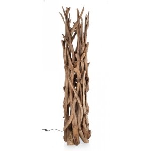 Lampada da Tavolo di design in legno di Teak - ANANYA
