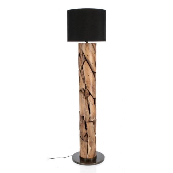 Lampada da Tavolo di design in legno di Teak - ANANYA