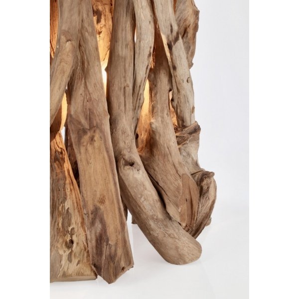Lampada da Tavolo di design in legno di Teak – ANANYA
