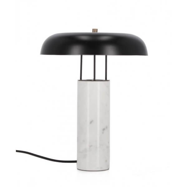 Lampada tavolo in marmo con paralume - SHIORI