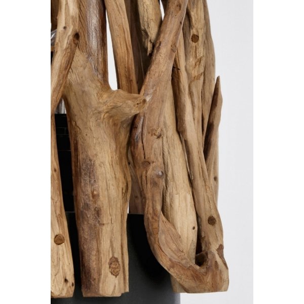 Lampada da Tavolo di design in legno di Teak – ANANYA