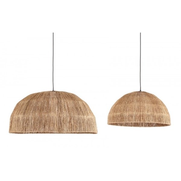 Set di 2 lampadari in iuta - MEI-FANG