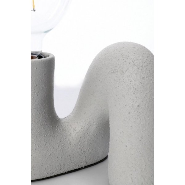Lampada da tavolo in ceramica con paralume – JOVAN