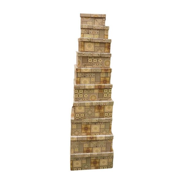 Set di 10 scatole (2 Pezzi) - PLUTONE