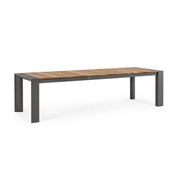 Tavolo allungabile da esterno in alluminio 228-294x100 - CAMERON