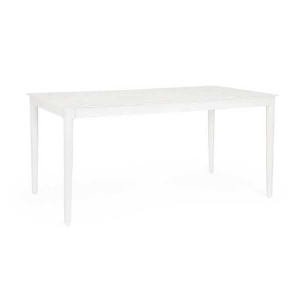 Tavolo da Giardino Alluminio Antracite Moderno 160x90 - ZANDOR