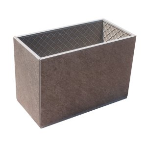 Fioriera in gres porcellanato - MIZAR LIGHT GREY