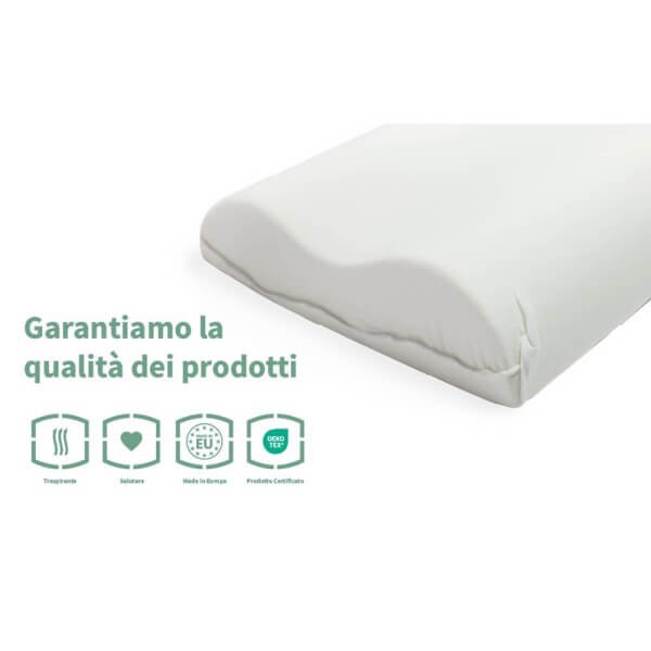 Cuscino a onde non forato 71x42x13 – PANNA