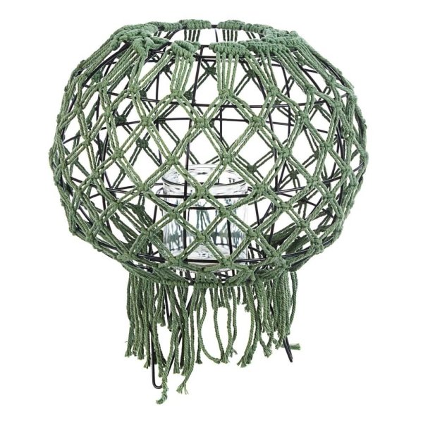 Lanterna in corda H38 (2 Pezzi) - Evaris - Verde