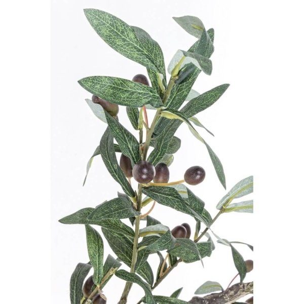 Alternative view of Pianta con Vaso in Plastica Verde da Interno H150 cm - ESSENZIALE