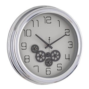 Orologio da Parete Metallo Industriale Ø52 cm - COSTIERA