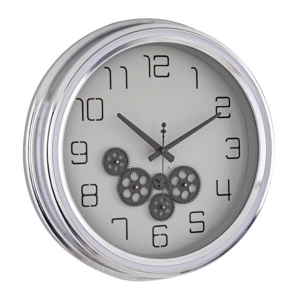 Orologio da Parete Metallo Industriale Ø52 cm - COSTIERA