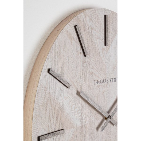 Alternative view of Orologio da Parete in Mdf Naturale Stile Moderno 50 cm - EMPYREAL