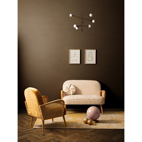 Alternative view of Soprammobile Mappamondo Plastica Rosa Moderno da Interno - ALEXEI