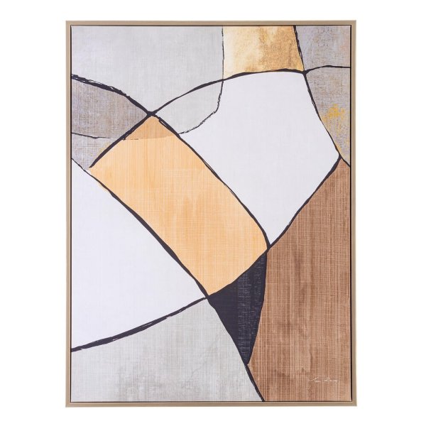 Dipinto Astratto Tela Multicolore Moderno da Parete 60x80 - SANA