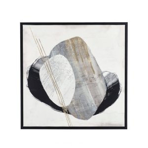Set 2 Dipinti su Tela Multicolore Moderni da Parete 50x50 - PRIYA
