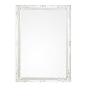 Specchio Legno Bianco Classico da Parete 72x102 cm - HALL