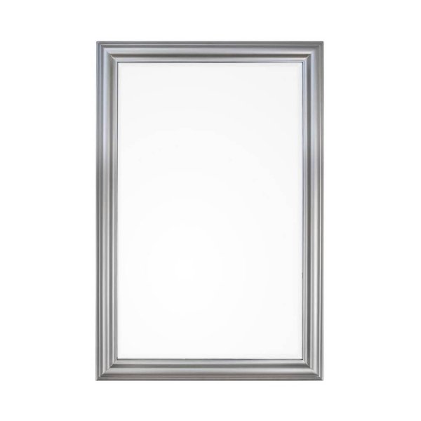 Specchio con cornice 60X90 - ALLEN - Argentato