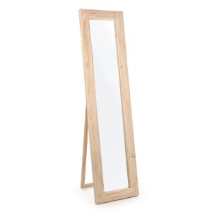 Specchio Rettangolare Legno Naturale Moderno da Interno - YOUNG