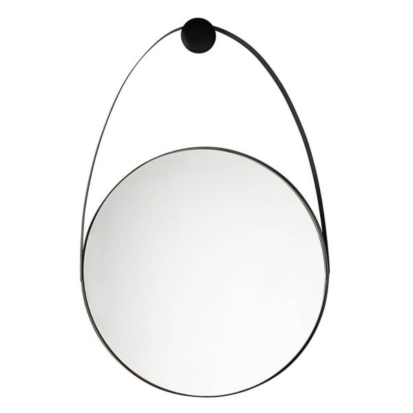Specchio Acciaio Trasparente Moderno da Parete 46x68 - TRANQUIL