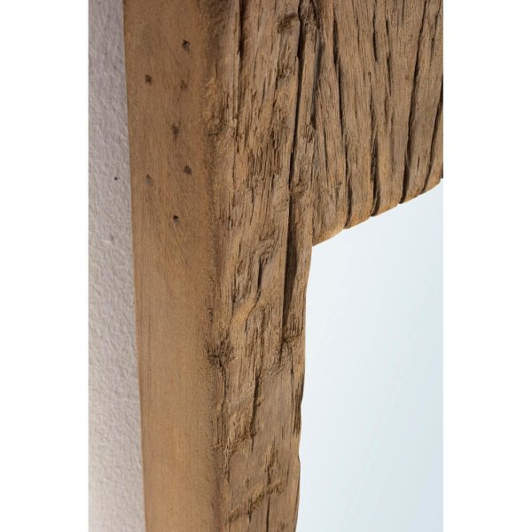Alternative view of Specchio Legno Naturale Rustico da Parete 25x120 cm - ELLIOTT