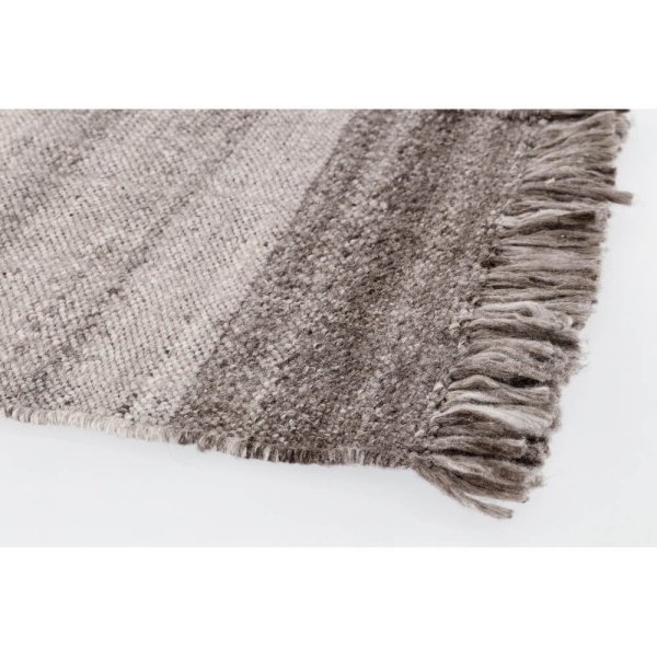 Alternative view of Tappeto Cotone Marrone Moderno da Interno 140x200 - HOWARD