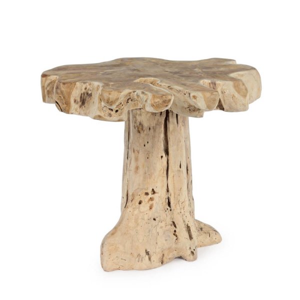 Tavolino in Radice di Teak Marrone Rustico da Interno - ATLAS