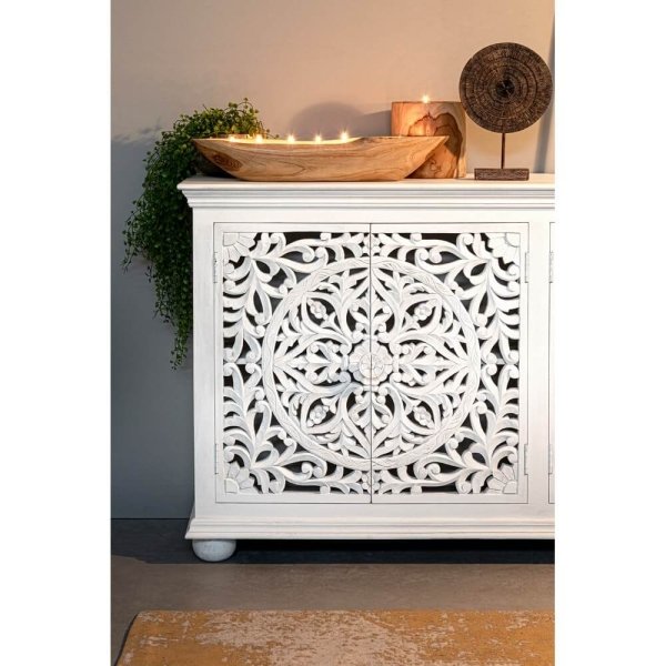 Alternative view of Candela Teak Marrone Rustica da Interno 65x15 cm - KELLY