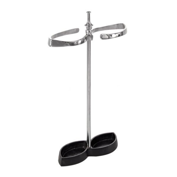 Porta Ombrelli Alluminio Nero Stile Moderno da Interno - AURORA